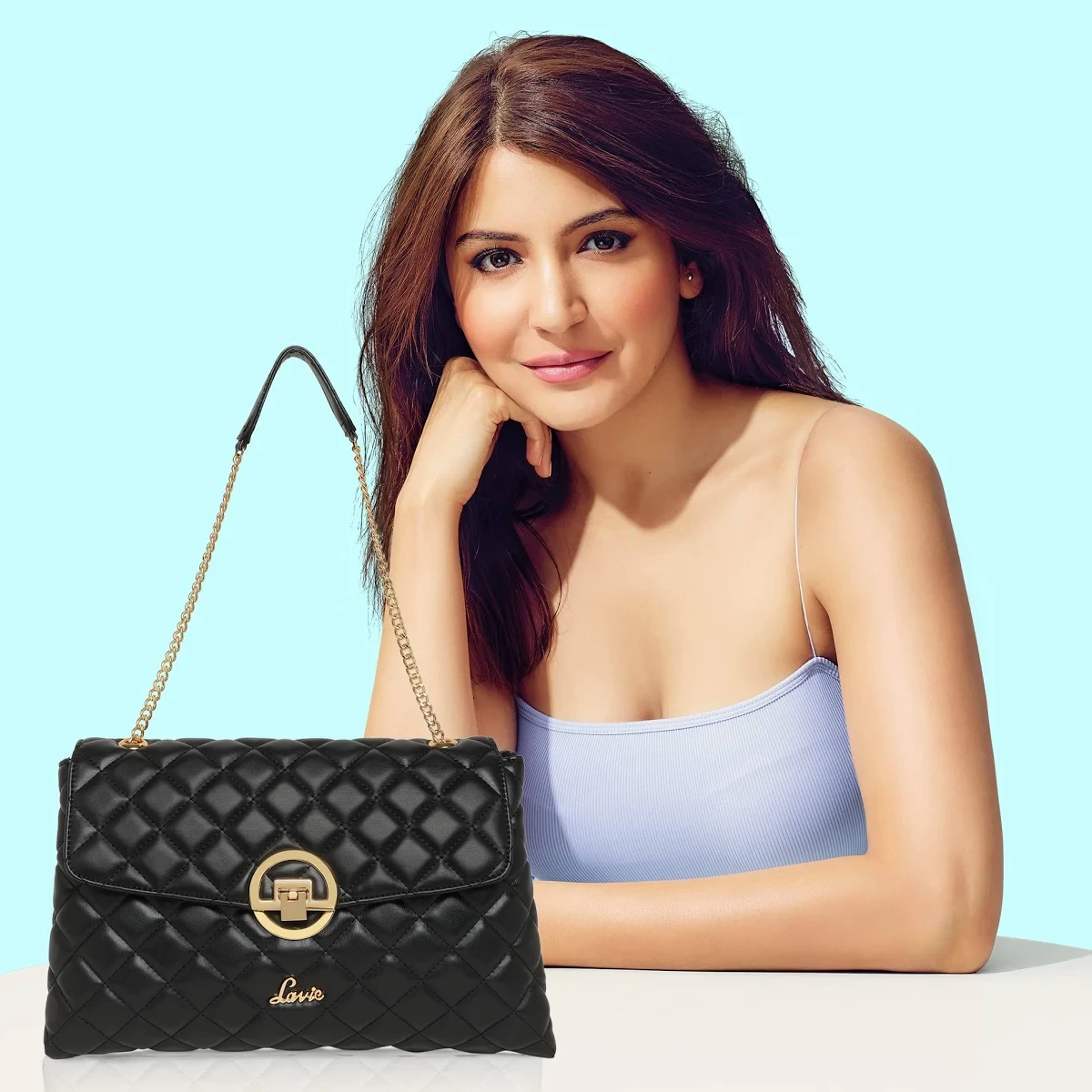 Quilted Flap Purse
