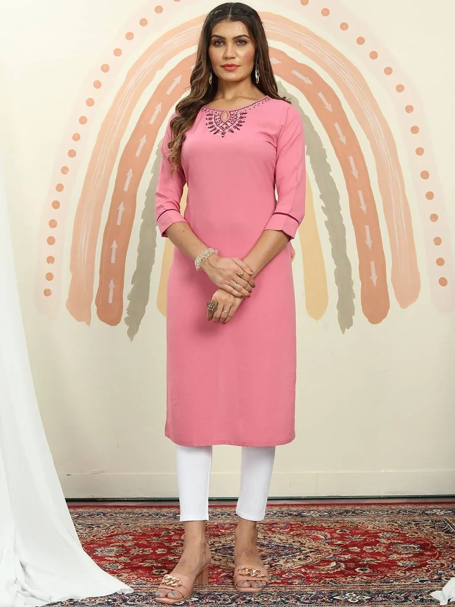 Long Kurti with Leggings