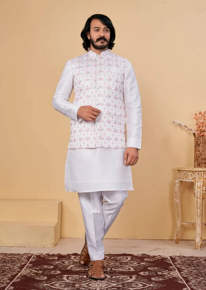 Kurta Nehru Jacket Set