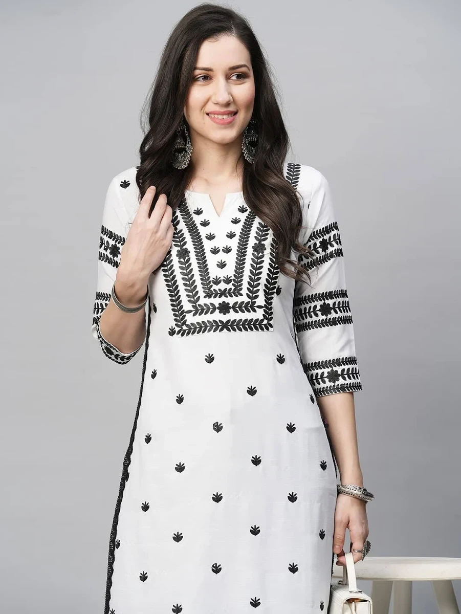 Embroidered Tunic Kurti