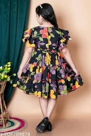 Girls Floral Frock