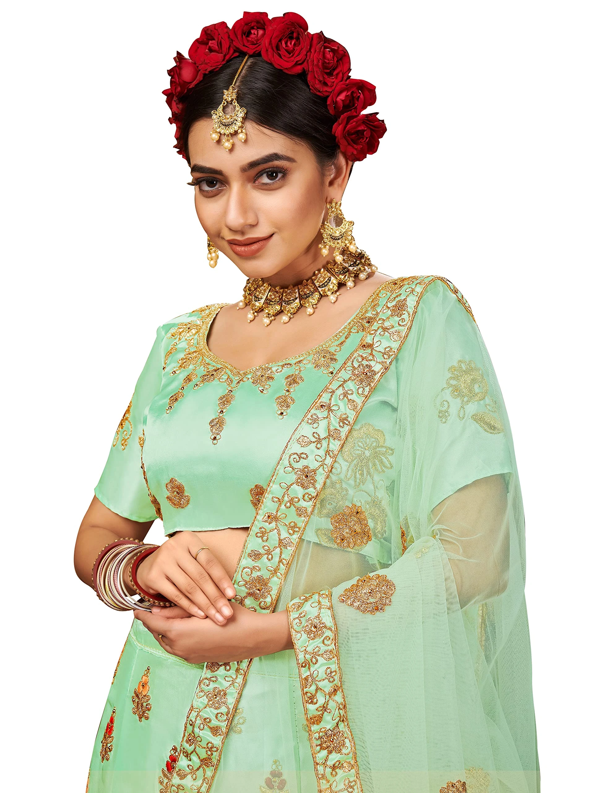 Yellow Festive Lehenga
