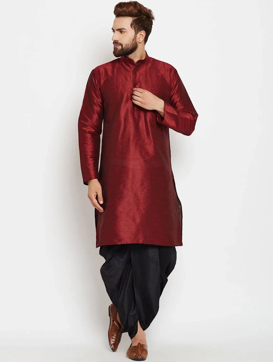 Angrakha Style Kurta
